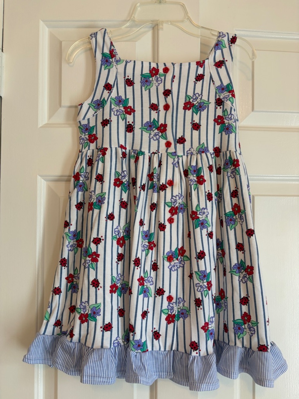NEW Ladybug Print Summer Dress